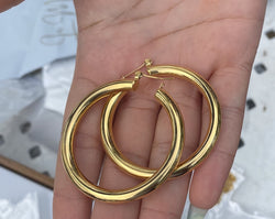 Paris thick hoops