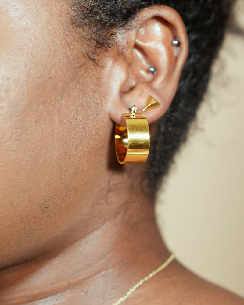 Glossy earrings