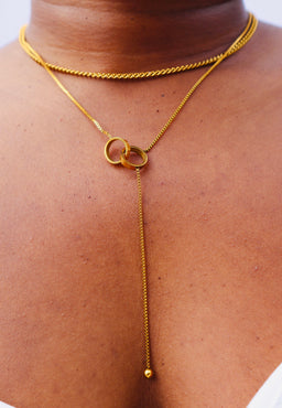 Mae layered necklace
